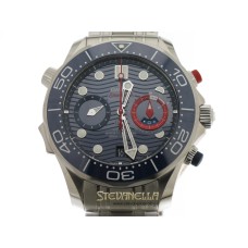 Omega Seamaster Diver 300m America's Cup Chronograph ref. 210.30.44.51.03.002 nuovo 